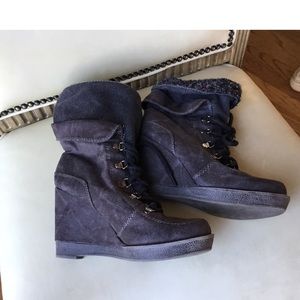 WEDGE FOLD DOWN BOOTIE